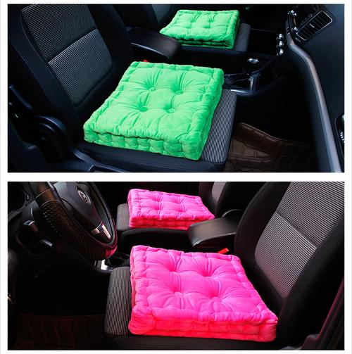 冬季單片汽車坐墊車內(nèi)飾品裝飾用品超市保暖毛絨車用單個(gè)通用座墊